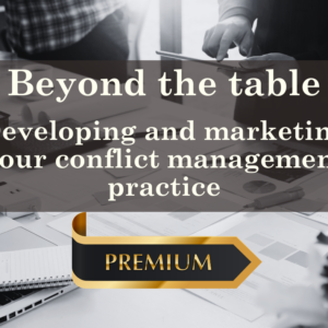 [COURSE] Beyond the table: Premium package