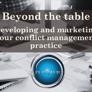 [COURSE] Beyond the table: Platinum package