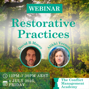 WEBINAR: Restorative Practices