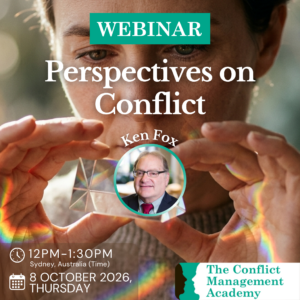 WEBINAR: Perspectives on Conflict